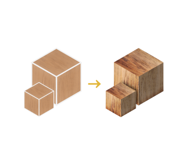 Pečení textur Pečení textur